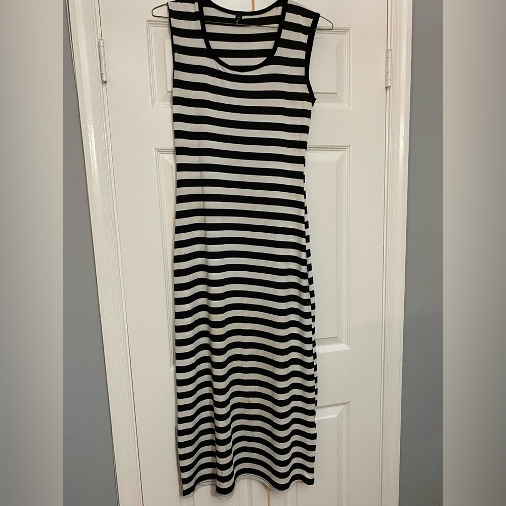 Stripe Maxi Dress